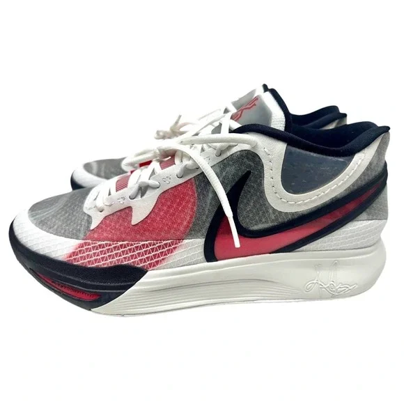 Nike Kyrie 8 DJ6017 100 White University Red Black SZ 11.5 mens Basketball Shoes